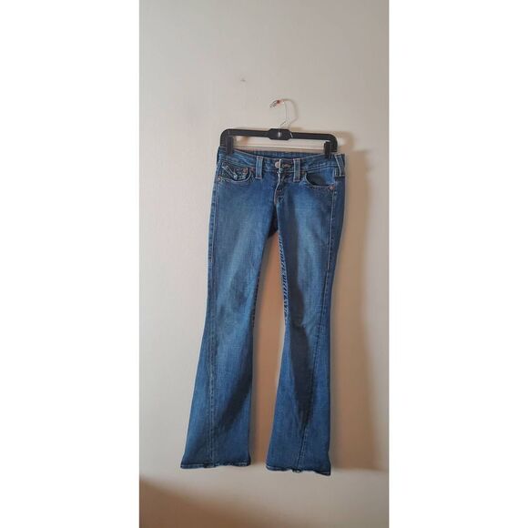 TRUE RELIGION Bridget Stone & Tint Jeans Size 27 - Picture 5 of 6